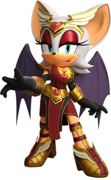 Valentine Rouge official render by 13ComicFan on DeviantArt