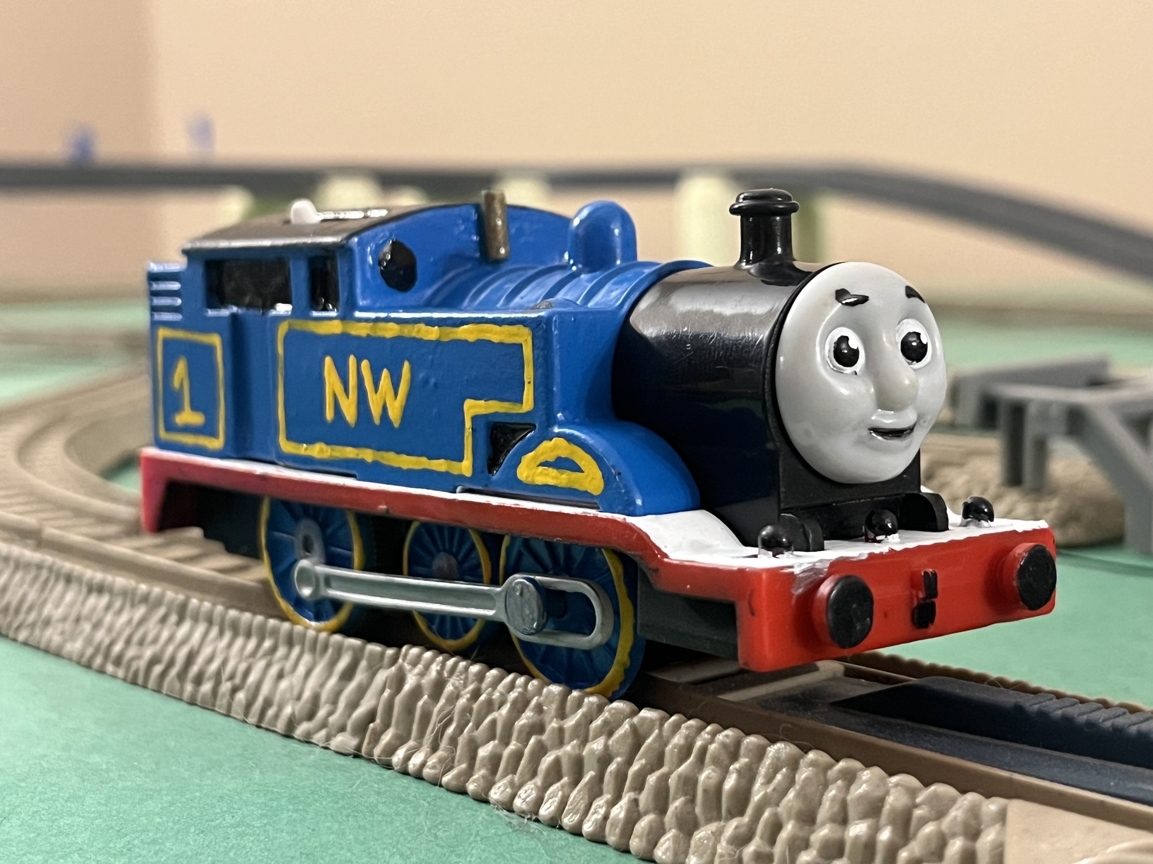 Customize Trackmaster Deviantart Roderick Lumpy Broomstick Livery Trackmaster Thomas by 13ComicFan on DeviantArt