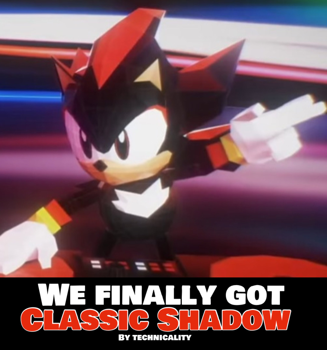 CLASSIC SHADOW IS REAL kind of by 13ComicFan on DeviantArt