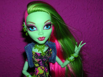 Venus Mcflytrap aire en el pelo by fanmonsterhigh