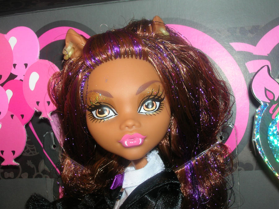 Cara de Clawdeen Wolf Sweet1600 en caja