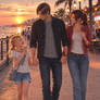 Boardwalk Glow - Leon, Claire and Sherry