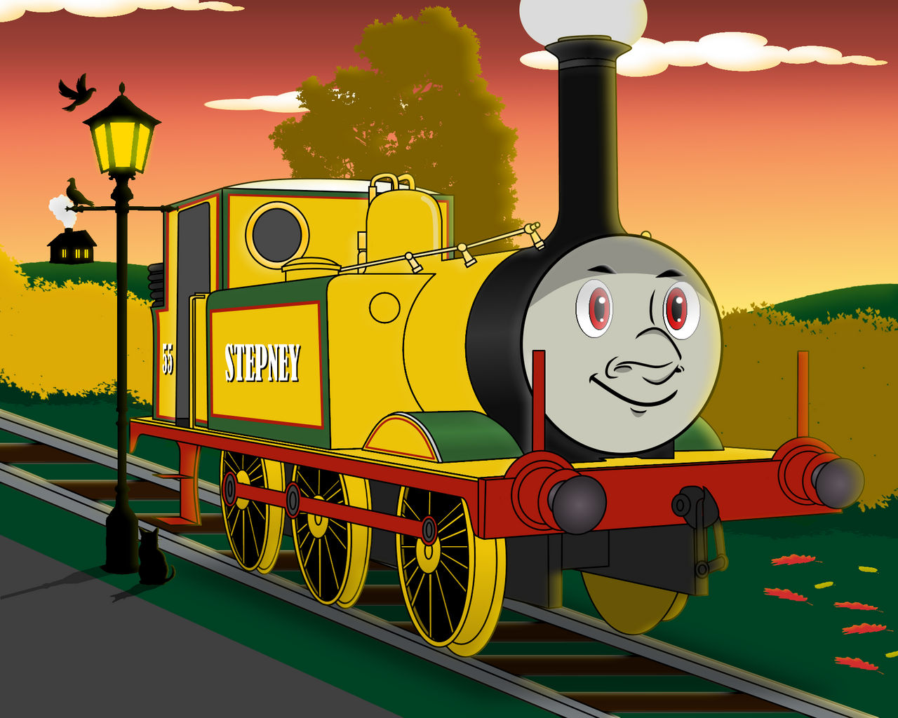 Stepney's Autumn Run by sAmsUmm on DeviantArt