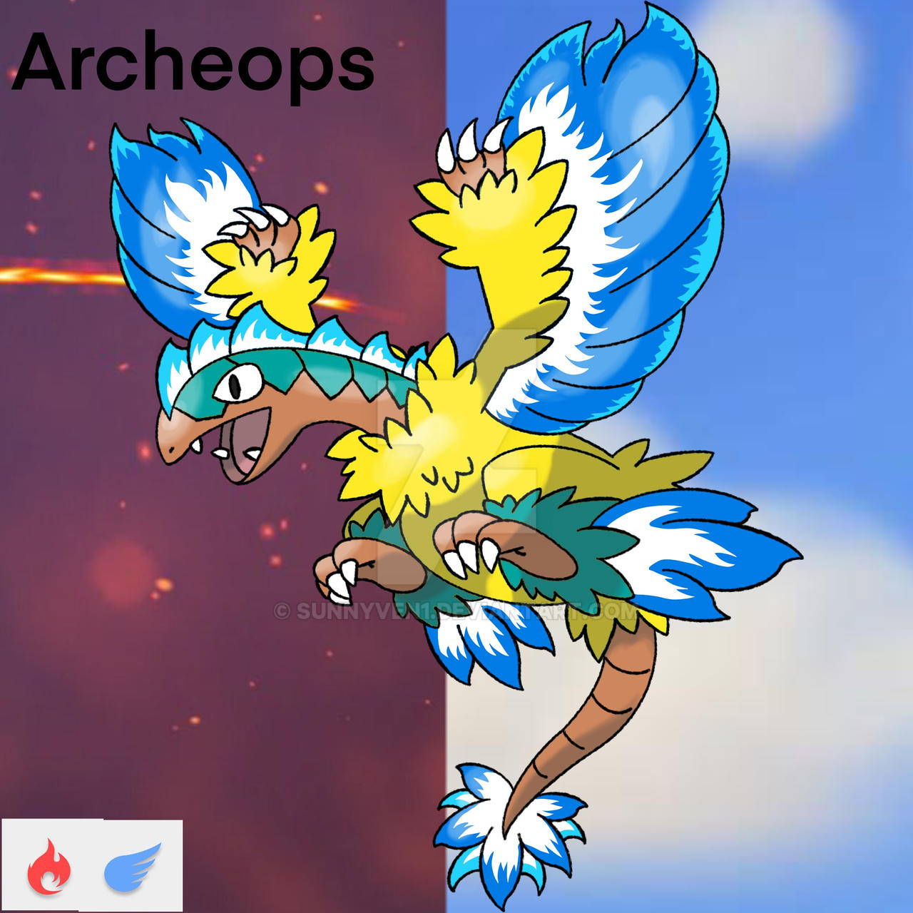#32 - Prehistoric Archeops by Sunnyven1 on DeviantArt
