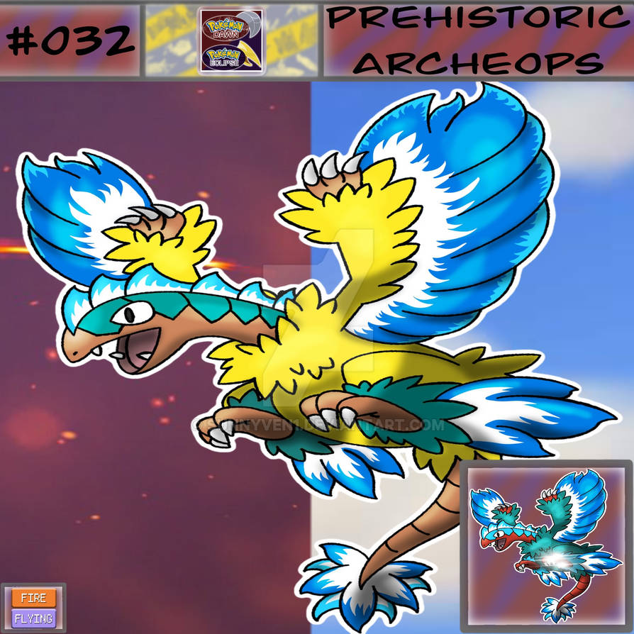 #32 - Prehistoric Archeops by Sunnyven1 on DeviantArt