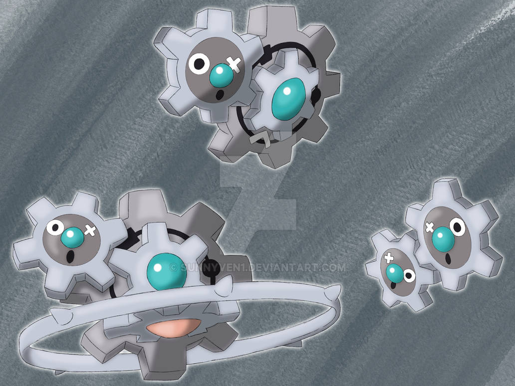 Sketch Art Pokedex #599-601 Klink Family by Sunnyven1 on DeviantArt