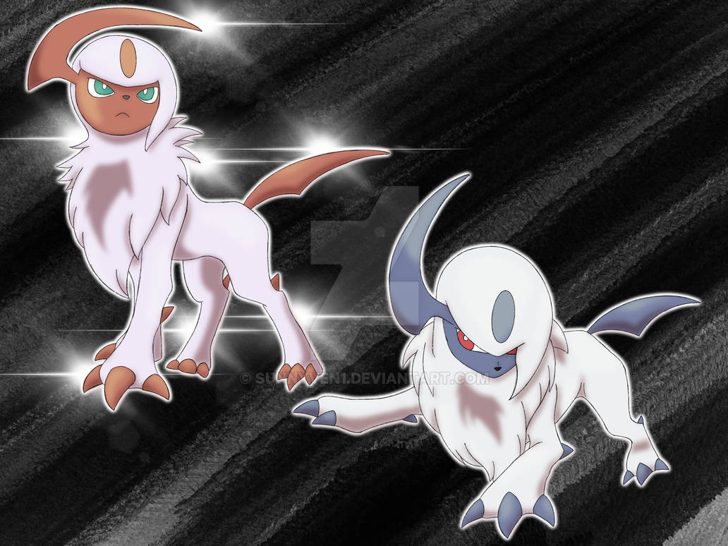 Absol 359 Sketch Art Pokedex #359 Absol Family by Sunnyven1 on DeviantArt