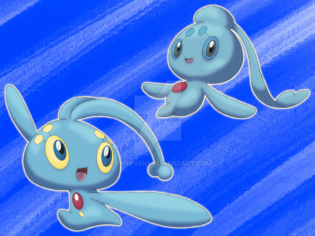 Sketch Art Pokedex #489-490 Phione Family by Sunnyven1 on DeviantArt