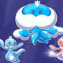 Sketch Art Pokedex #592-593 Frillish Family