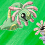 Sketch Art Pokedex #345-346 Lileep Family