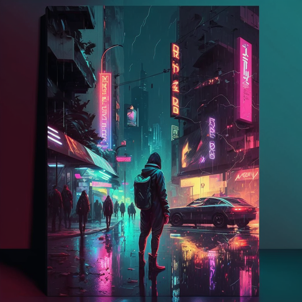 Cyberpunk city vertical wallpaper by Coolarts223 on DeviantArt