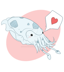 Squeesh the Squid - Sticker