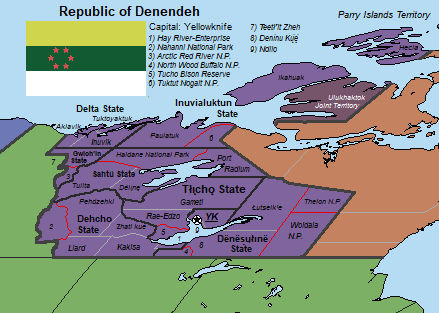 Republic of Denendeh, post Canadian Civil War