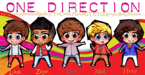 One Direction Chibis