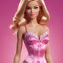 lingerie babe barbie digital art HD model