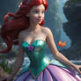 disney princess ariel digital art HD 3D