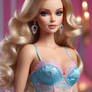 barbie in lingerie babe model 3D HD