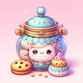 cute realistic fantasy kawaii || cookie jar