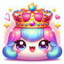 cute realistic fantasy kawaii || crown colorful