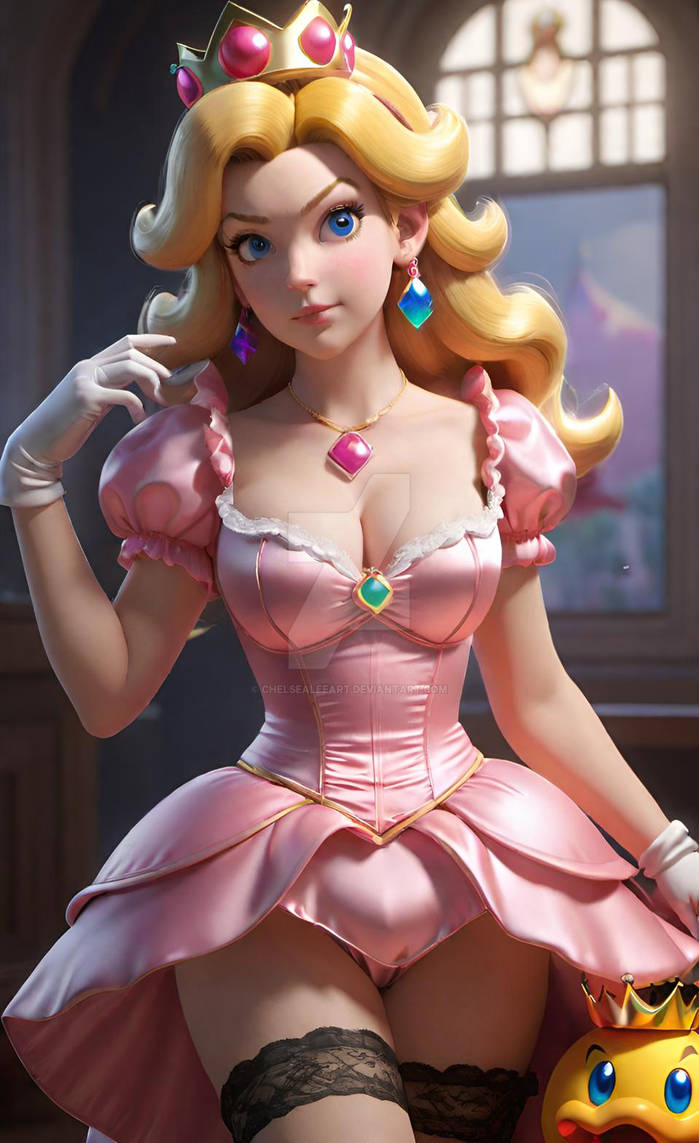 Princess Peach By DonutAi On DeviantArt princess-peach-by-donutai-on-deviantart