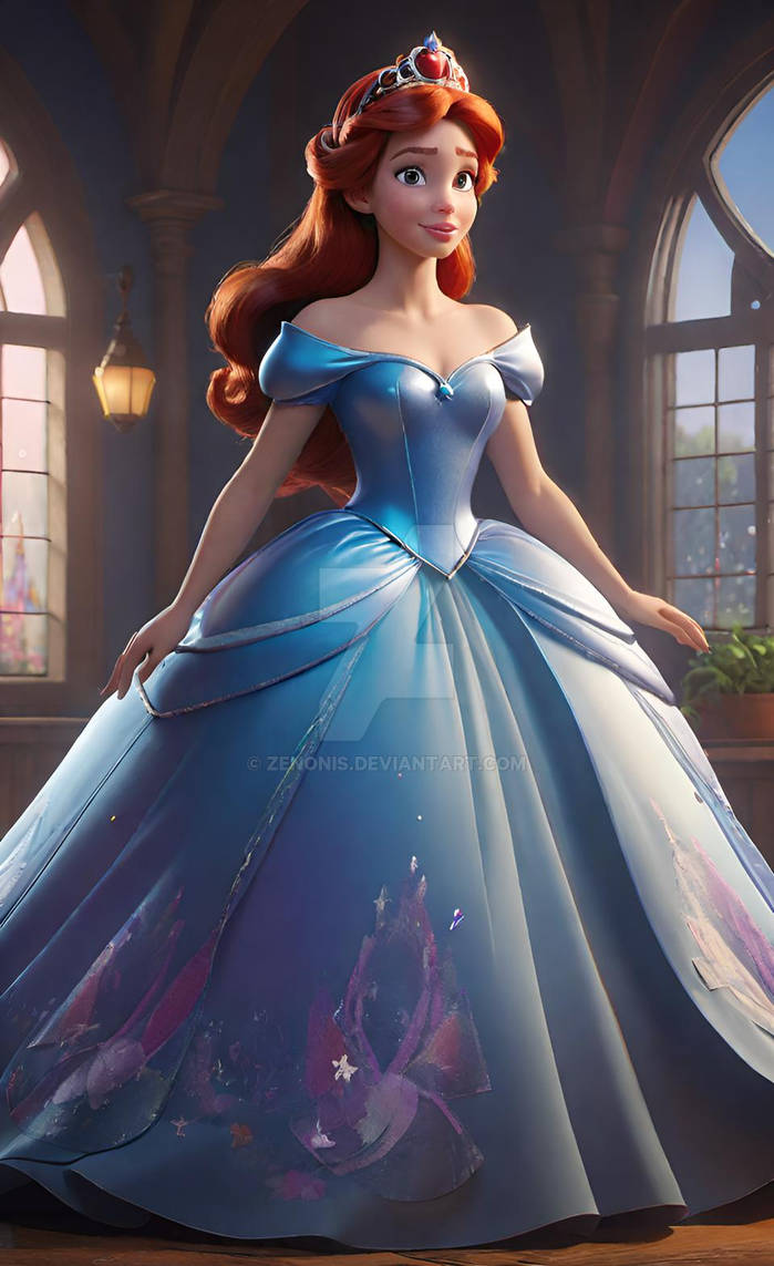 Computer Animation Disney Model disney princess digital art 3D HD model by zenonis on DeviantArt