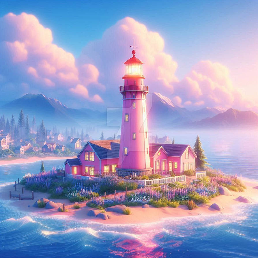 lighthouse scenery gorgeous nature wallpaper by zenonis on DeviantArt