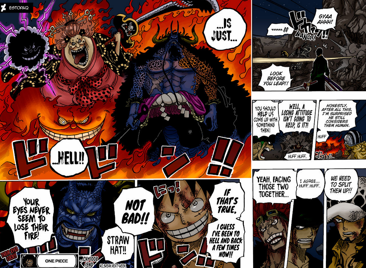 1008 One Piece Last Page Colored By Estopa12 On Deviantart 1008 One Piece Last Page Colored By Estopa12 On Deviantart