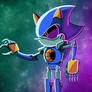 Metal Sonic_Digital Painting