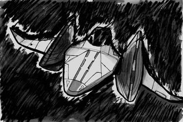 Arwing in pursuit [Ink20 #01]