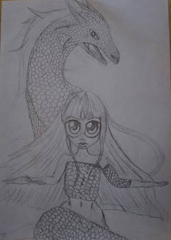 The girl that wears dragon (contest)