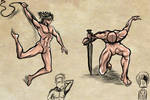 Some other Random Poses to practice by Dex91
