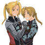 Edward and Alphonse Elric