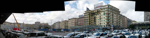 Outside Napoli Centrale