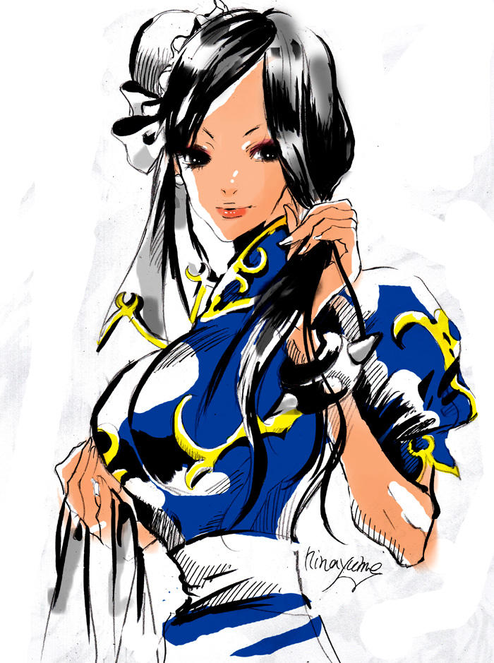 ChunLi hair down by hinayume on DeviantArt
