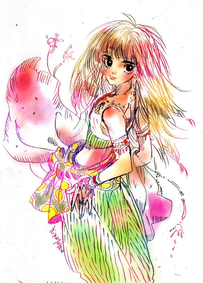 a gipsy girl Magician of discipular 03