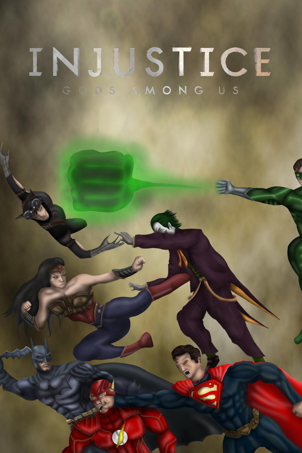 Injustice Deviantart INJUSTICE Poster by JordanRegis on DeviantArt