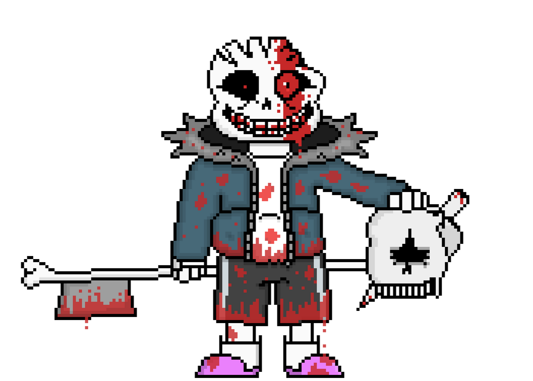 HorrorInsanity Sans by CrystalCompletionist on DeviantArt