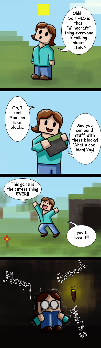 Minecraft isn't cute