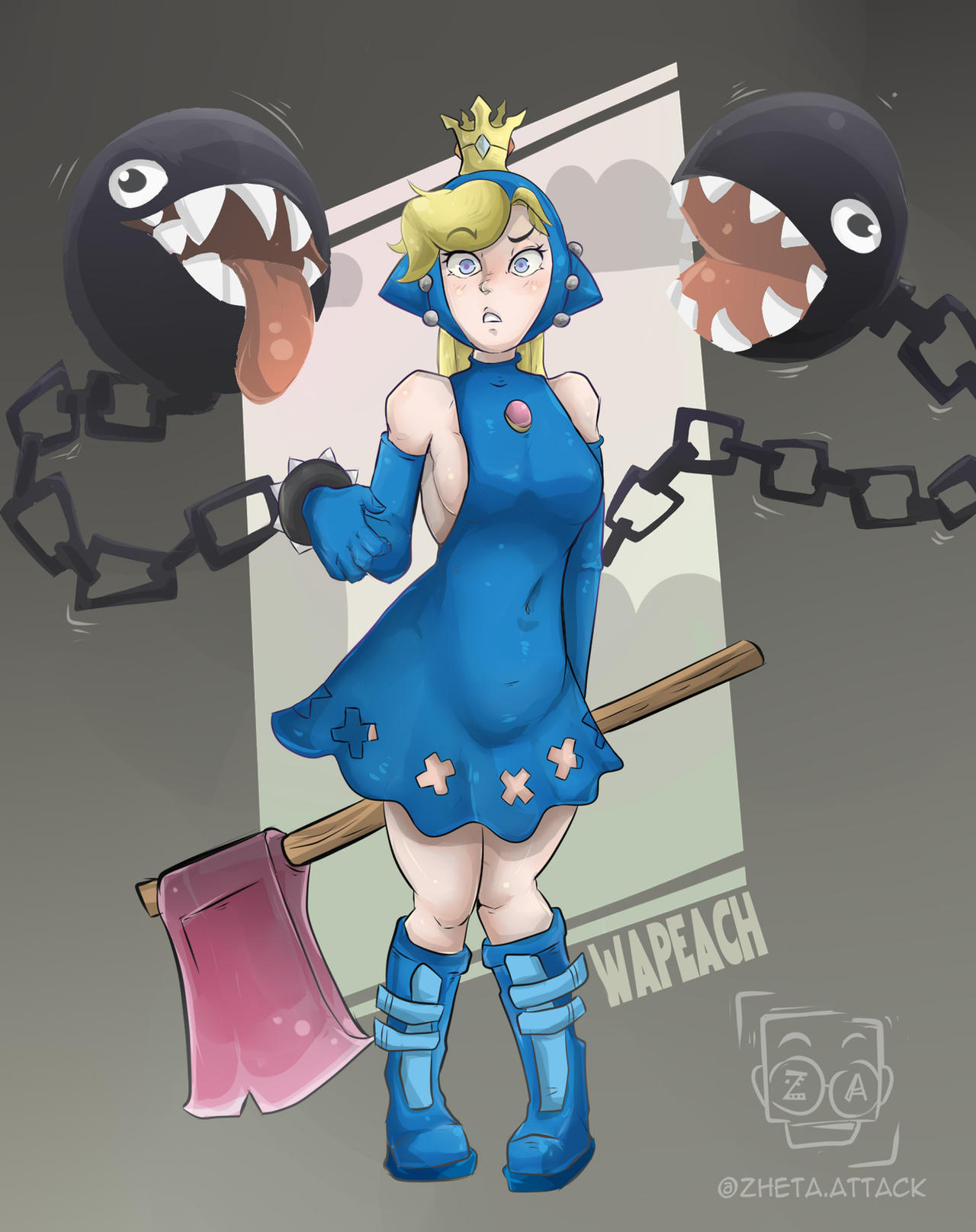 Walapeach Wapeach by ZhetaAttack on DeviantArt