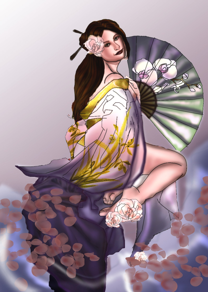Ren's geisha fantasy by Naralim