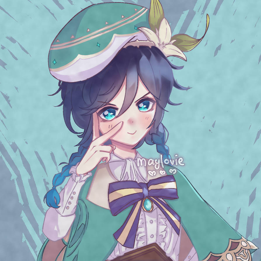 Venti Genshin Impact fanart by maylovie on DeviantArt