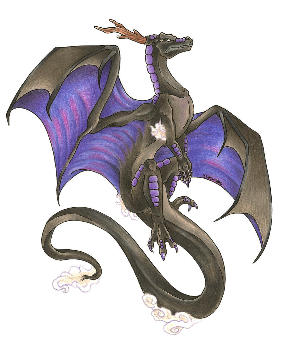 Shadow Dragon by Nathaldron on DeviantArt
