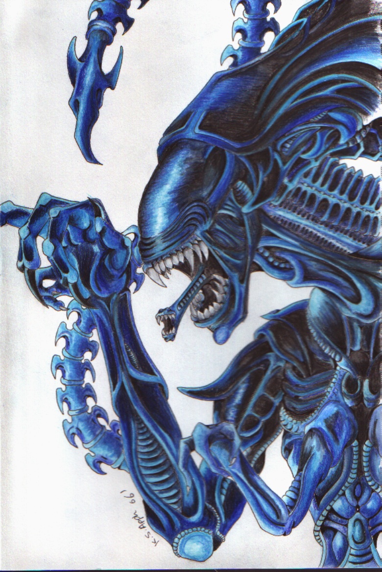 Alien Queen by Nathaldron on DeviantArt