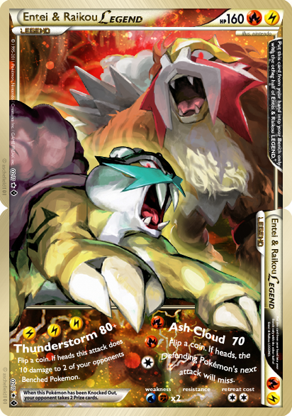 Entei + Raikou Legend Full