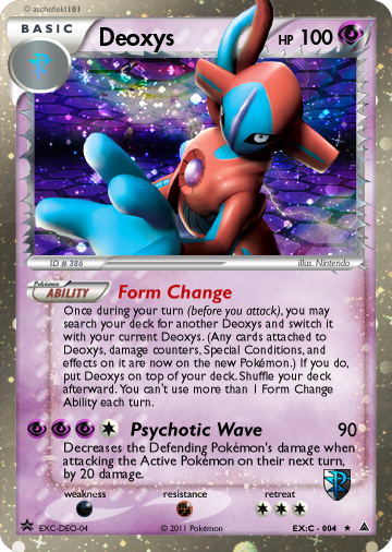 Deoxys - Character (1098) - AniDB