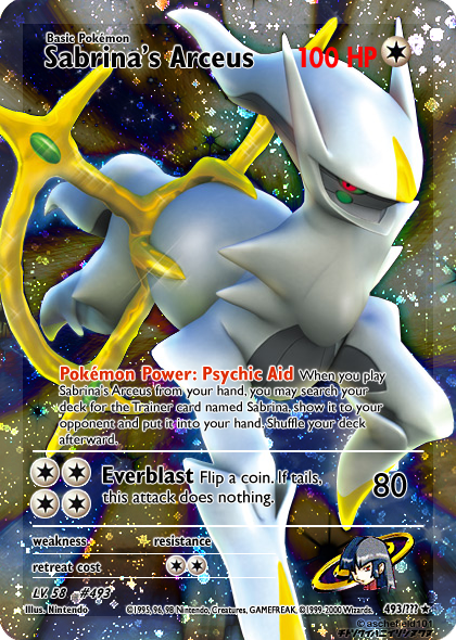 Arceus LV.X by Xous54 on DeviantArt