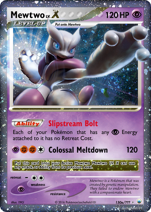 Mewtwo LV X