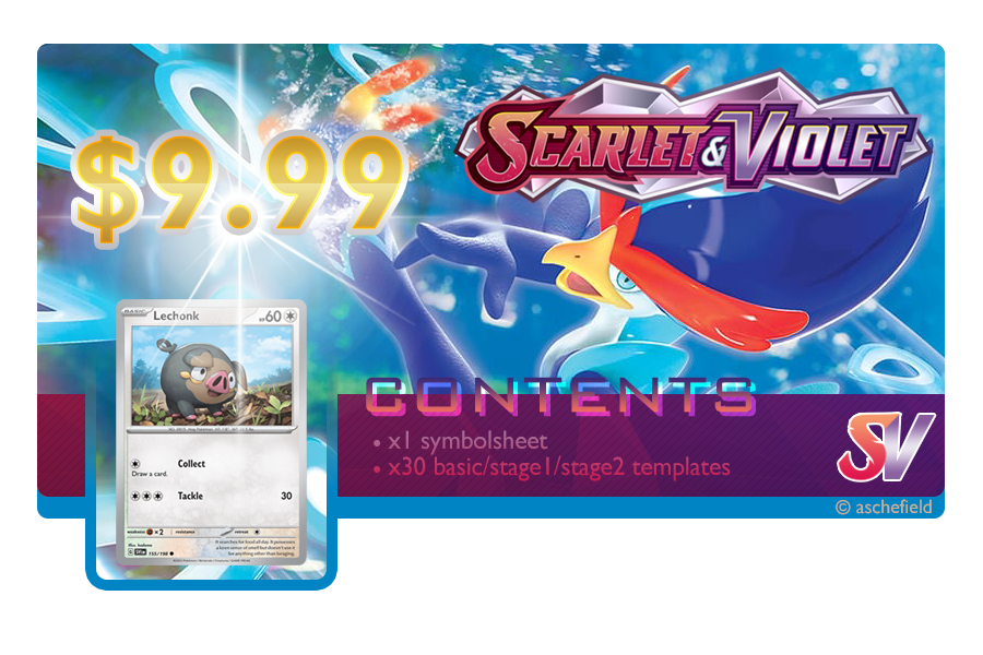 Pokemon SV Templates Core Pack by aschefield101 on DeviantArt