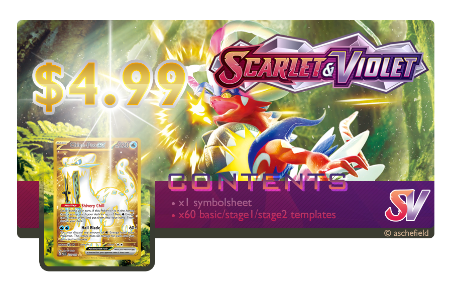 Pokemon SV Templates FA ex Pack by aschefield101 on DeviantArt