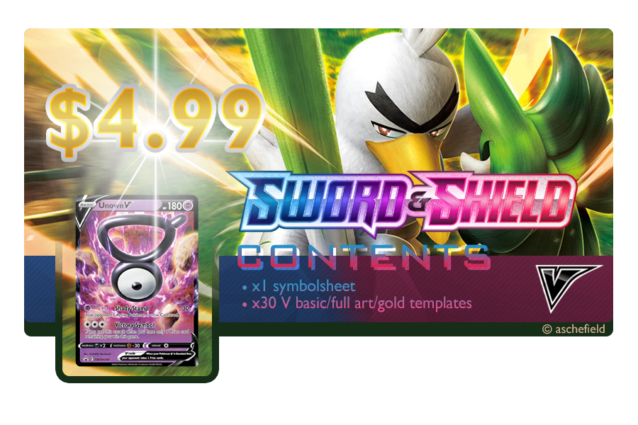 SWSH Templates - V Mega Pack by aschefield101 on DeviantArt